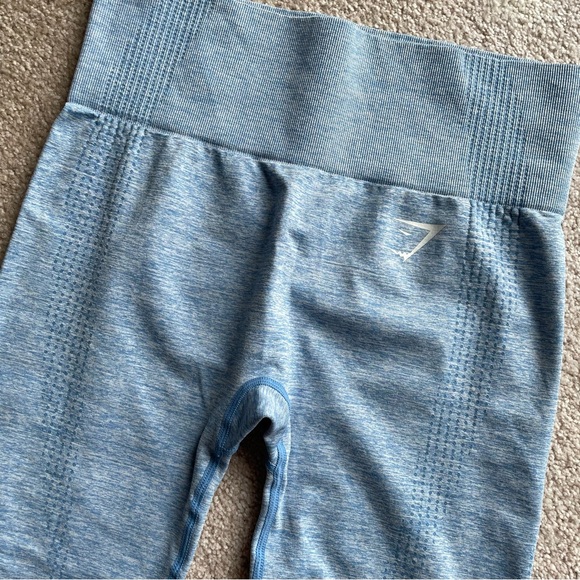 Gymshark | Vital Seamless Leggings | BLUE - SMALL - Picture 2 of 10
